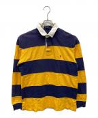 POLO RALPH LAURENポロ・ラルフローレン）の古着「ボーダーラガーシャツ」｜イエロー