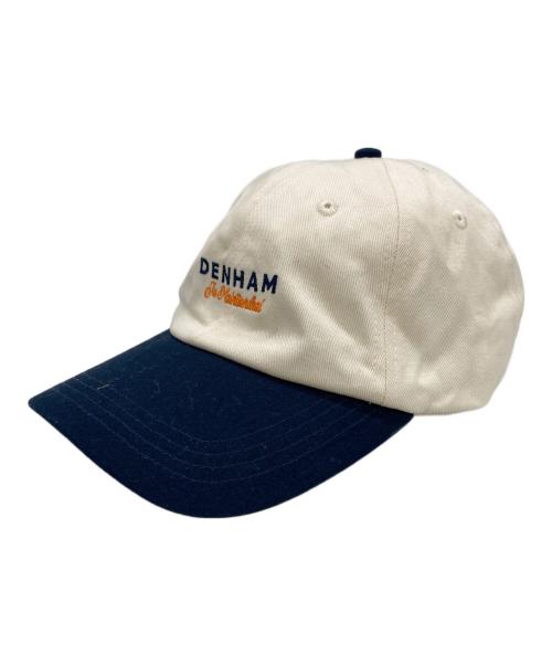 Denham（デンハム）Denham (デンハム) JE MAINTIENDRAI CAP CT アイボリー×ネイビーの古着・服飾アイテム