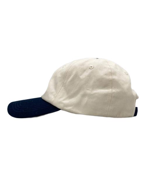 Denham（デンハム）Denham (デンハム) JE MAINTIENDRAI CAP CT アイボリー×ネイビーの古着・服飾アイテム