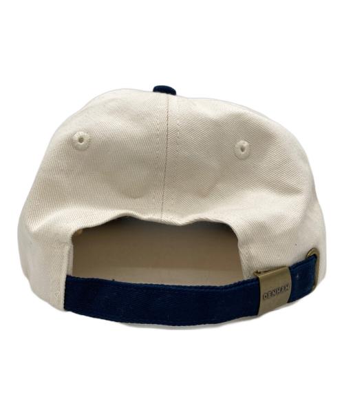 Denham（デンハム）Denham (デンハム) JE MAINTIENDRAI CAP CT アイボリー×ネイビーの古着・服飾アイテム