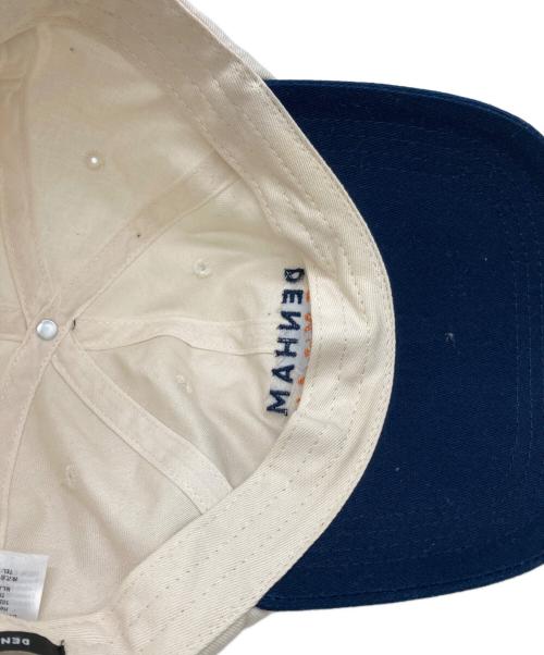 Denham（デンハム）Denham (デンハム) JE MAINTIENDRAI CAP CT アイボリー×ネイビーの古着・服飾アイテム