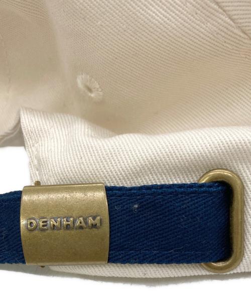 Denham（デンハム）Denham (デンハム) JE MAINTIENDRAI CAP CT アイボリー×ネイビーの古着・服飾アイテム