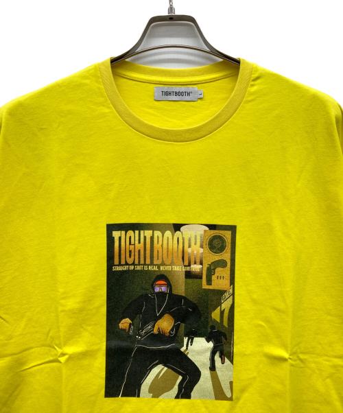 TIGHTBOOTH PRODUCTION（タイトブースプロダクション）TIGHTBOOTH PRODUCTION (タイトブースプロダクション) RUN S/S T-SHIRT イエロー サイズ:L 未使用品の古着・服飾アイテム