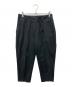 KOLOR（カラー）の古着「ワンタックテーパードパンツ」｜ブラック