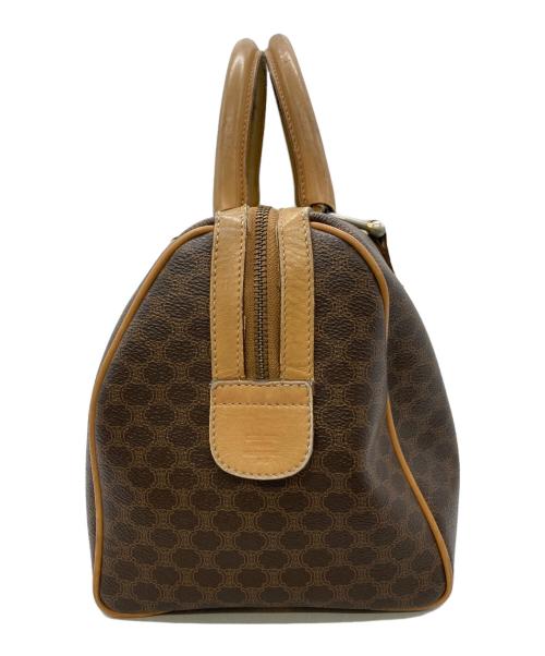 CELINE（セリーヌ）CELINE (セリーヌ) マカダムハンドバッグ ブラウンの古着・服飾アイテム