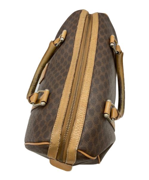 CELINE（セリーヌ）CELINE (セリーヌ) マカダムハンドバッグ ブラウンの古着・服飾アイテム
