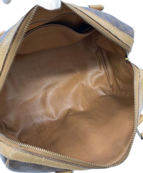 CELINE（セリーヌ）CELINE (セリーヌ) マカダムハンドバッグ ブラウンの古着・服飾アイテム