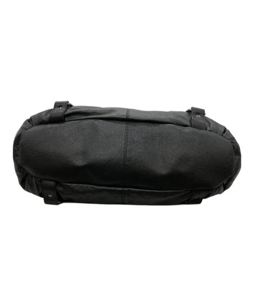 DIESEL（ディーゼル）DIESEL (ディーゼル) レザー2WAYバッグ ブラックの古着・服飾アイテム