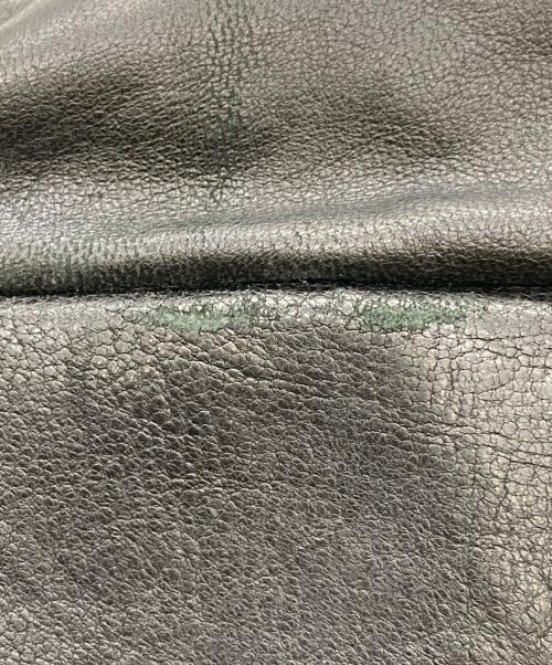 DIESEL（ディーゼル）DIESEL (ディーゼル) レザー2WAYバッグ ブラックの古着・服飾アイテム