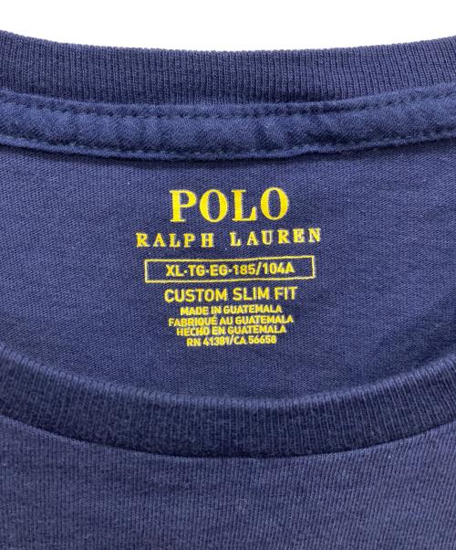 POLO RALPH LAUREN（ポロ・ラルフローレン）POLO RALPH LAUREN (ポロ・ラルフローレン) 半袖Tシャツ ネイビー サイズ:XLの古着・服飾アイテム