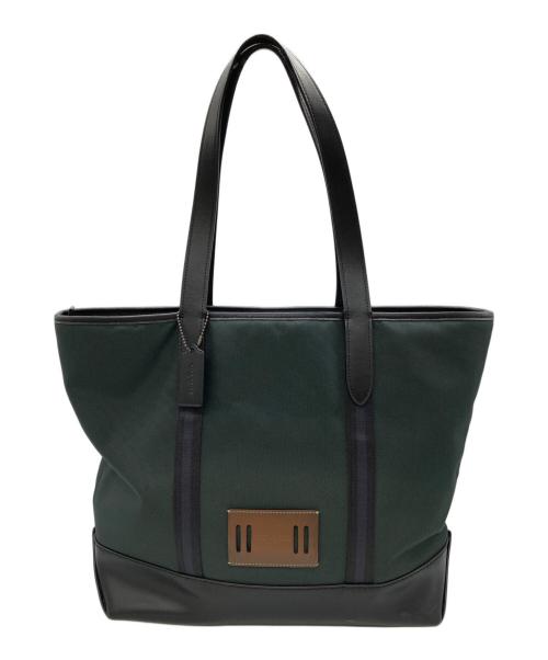 COACH（コーチ）COACH (コーチ) トートバッグ グリーンの古着・服飾アイテム