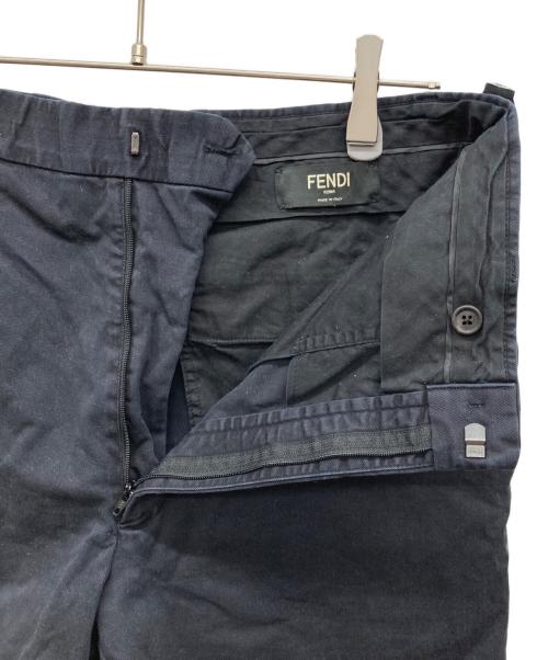 FENDI（フェンディ）FENDI (フェンディ) ハーフパンツ ネイビー サイズ:48の古着・服飾アイテム