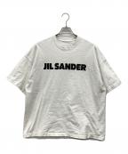 JIL SANDERジルサンダー）の古着「フロントロゴプリントTシャツ」｜ホワイト