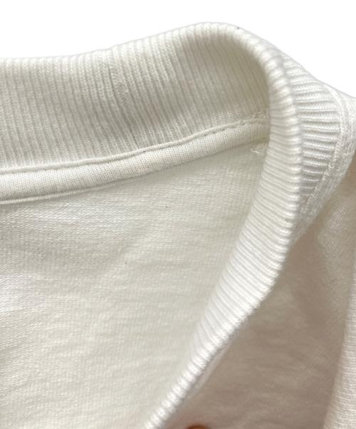 JIL SANDER（ジルサンダー）JIL SANDER (ジルサンダー) フロントロゴプリントTシャツ ホワイト サイズ:Lの古着・服飾アイテム