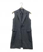 DRAWERドゥロワー）の古着「ウールモヘヤシャンブレージレ」｜グレー