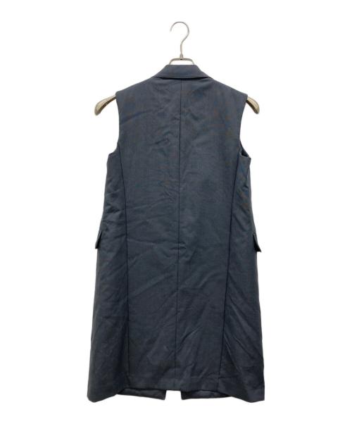 DRAWER（ドゥロワー）Drawer (ドゥロワー) ウールモヘヤシャンブレージレ グレー サイズ:36の古着・服飾アイテム