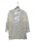 VERMEIL par ienaヴェルメイユ パー イエナ）の古着「ジャガードブラウス」｜ホワイト