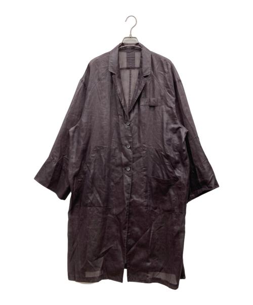 Noble（ノーブル）Noble (ノーブル) シアーコート ボルドー サイズ:なしの古着・服飾アイテム