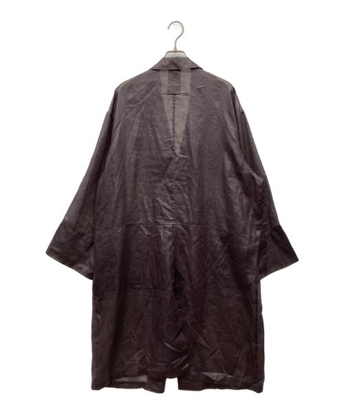 Noble（ノーブル）Noble (ノーブル) シアーコート ボルドー サイズ:なしの古着・服飾アイテム