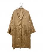Nobleノーブル）の古着「シアーコート」｜ベージュ