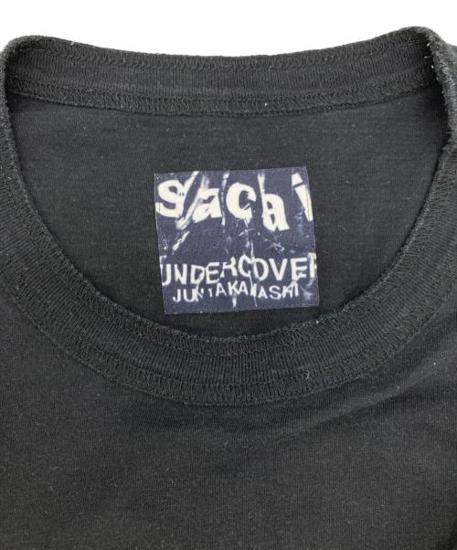 sacai（サカイ）sacai (サカイ) UNDERCOVER (アンダーカバー) Tシャツ ブラック サイズ:2の古着・服飾アイテム