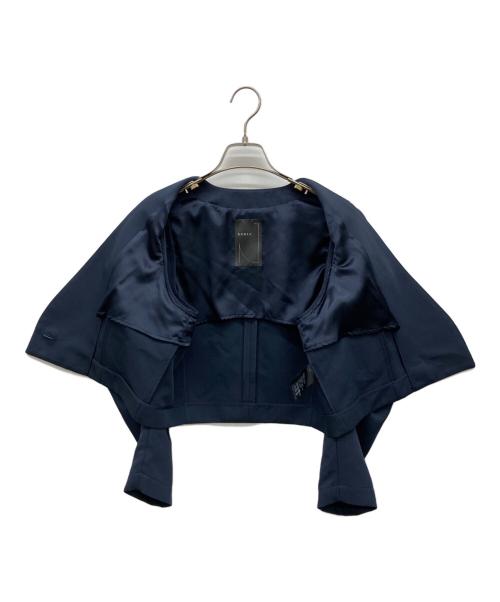 Noble（ノーブル）Noble (ノーブル) ショルダーコンシャスショートジャケット ネイビー サイズ:なしの古着・服飾アイテム