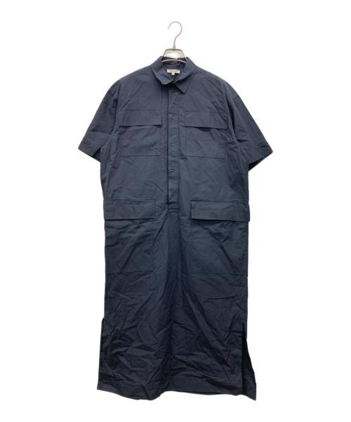 BLAMINK（ブラミンク）BLAMINK (ブラミンク) シャツワンピース ネイビー サイズ:38の古着・服飾アイテム