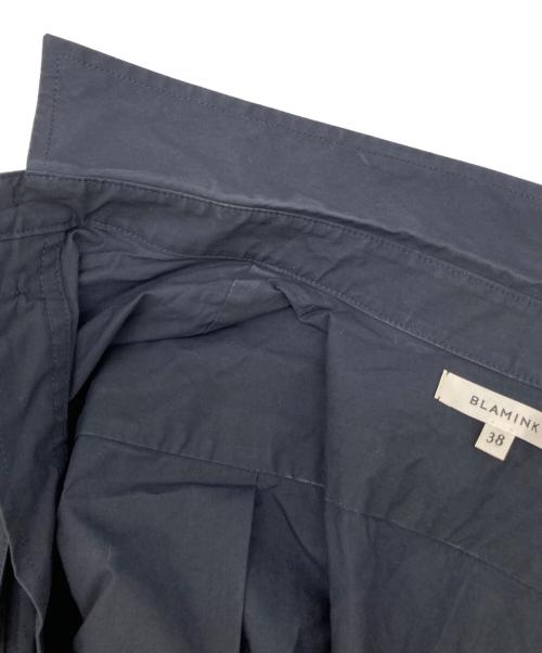 BLAMINK（ブラミンク）BLAMINK (ブラミンク) シャツワンピース ネイビー サイズ:38の古着・服飾アイテム