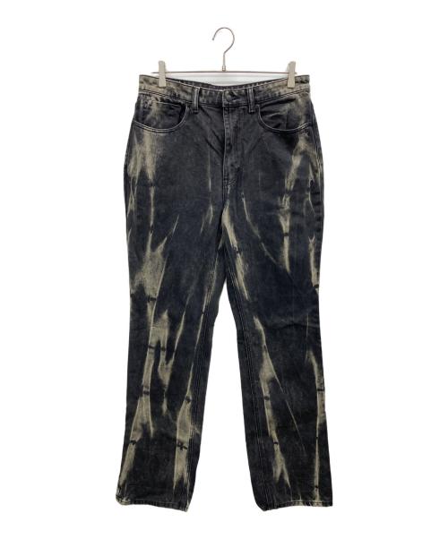 ALEXANDER WANG（アレキサンダー・ワン）ALEXANDER WANG (アレキサンダーワン) タイダイエフェクトジーンズ ブラック サイズ:32の古着・服飾アイテム