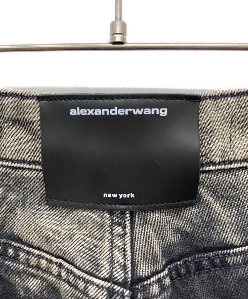 ALEXANDER WANG（アレキサンダー・ワン）ALEXANDER WANG (アレキサンダーワン) タイダイエフェクトジーンズ ブラック サイズ:32の古着・服飾アイテム