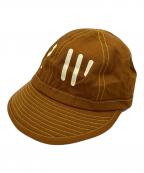 Dry Bonesドライボーンズ）の古着「PWミリタリーキャップ」｜ブラウン