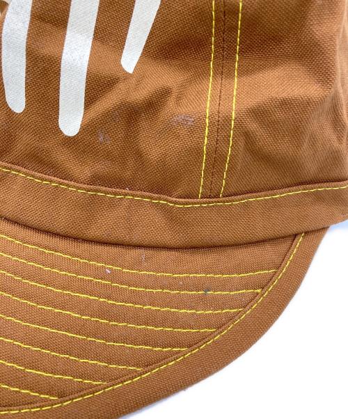 Dry Bones（ドライボーンズ）Dry bones (ドライボーンズ) PWミリタリーキャップ ブラウンの古着・服飾アイテム