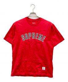 SUPREME（シュプリーム）の古着「アーチロゴプリントTシャツ」｜レッド