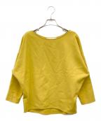 SOEJUソージュ）の古着「ウールライクコクーンブラウス8分袖」｜イエロー