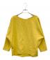 SOEJU（ソージュ）の古着「ウールライクコクーンブラウス8分袖」｜イエロー