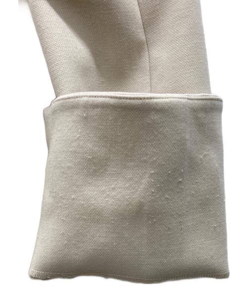 SOEJU（ソージュ）SOEJU (ソージュ) ウールライクノーカラージャケット アイボリー サイズ:Mの古着・服飾アイテム