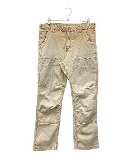 CarHartt（カーハート）CarHartt (カーハート) ダブルニーペインターパンツ ブラウン サイズ:34×32の古着・服飾アイテム