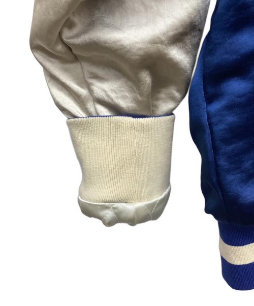 Denham（デンハム）Denham (デンハム) スカジャン ネイビー×ホワイト サイズ:XLの古着・服飾アイテム