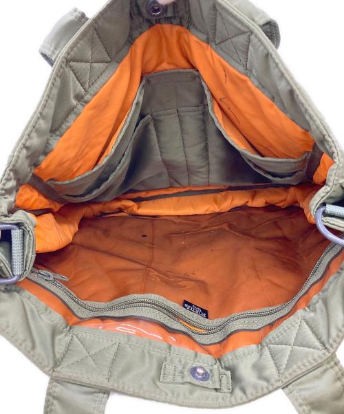 PORTER（ポーター）PORTER (ポーター) TANKER TOTE BAG カーキ セージグリーンの古着・服飾アイテム