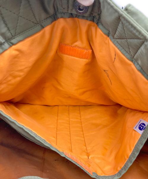 PORTER（ポーター）PORTER (ポーター) TANKER TOTE BAG カーキ セージグリーンの古着・服飾アイテム