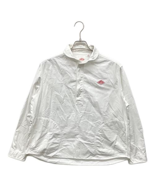DANTON（ダントン）DANTON (ダントン) プルオーバーシャツ ホワイト サイズ:38の古着・服飾アイテム
