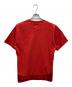 Maison Margiela (メゾンマルジェラ) フロッキー加工エイズTシャツ レッド サイズ:L 未使用品：12000円