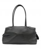 EARイア）の古着「ロングハンドルボストンバッグ」｜ブラック