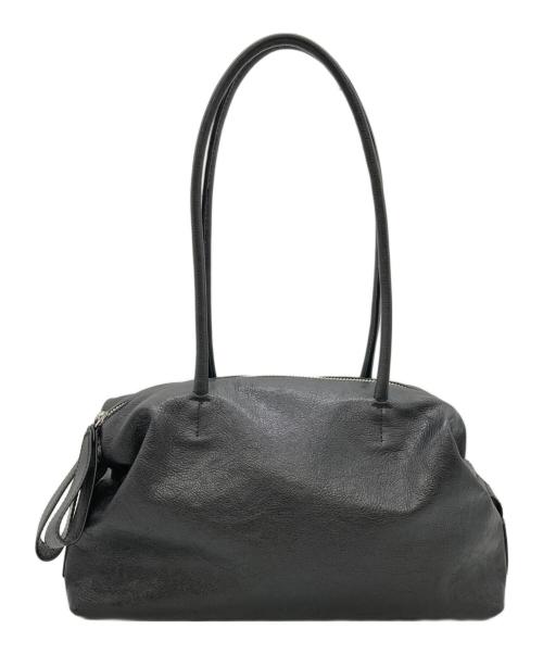 EAR（イア）EAR (イア) ロングハンドルボストンバッグ ブラックの古着・服飾アイテム