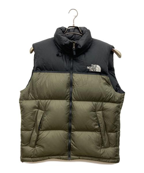 THE NORTH FACE（ザ ノース フェイス）THE NORTH FACE (ザ ノース フェイス) ヌプシベスト オリーブ サイズ:Lの古着・服飾アイテム