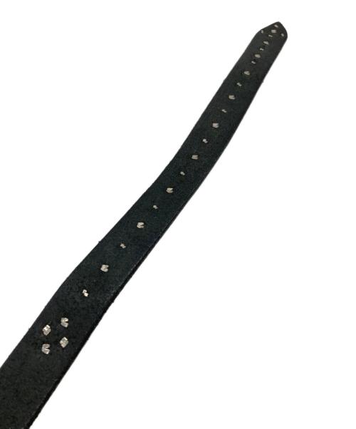 Denham（デンハム）Denham (デンハム) スタッズベルト ブラックの古着・服飾アイテム