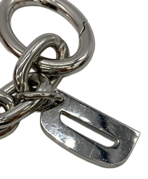 DIESEL（ディーゼル）DIESEL (ディーゼル) クリスタルチャーム シルバーの古着・服飾アイテム