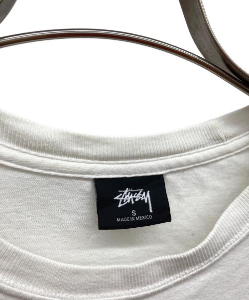 stussy（ステューシー）stussy (ステューシー) KNIGHT Tee ホワイト サイズ:Sの古着・服飾アイテム