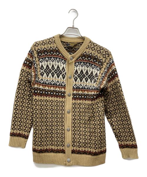 NORLANDER（ノーランダー）norlander (ノーランダー) ノルディックカーディガン ベージュ サイズ:不明の古着・服飾アイテム