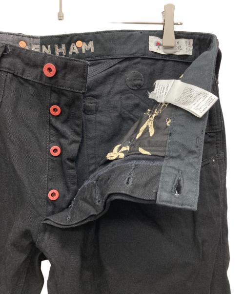 Denham（デンハム）Denham (デンハム) CROSSBACK CARROT FIT ブラック サイズ:W36×L34の古着・服飾アイテム